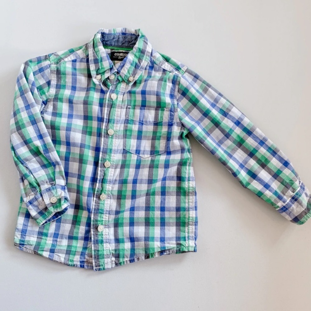 Osh Kosh Plaid Shirt